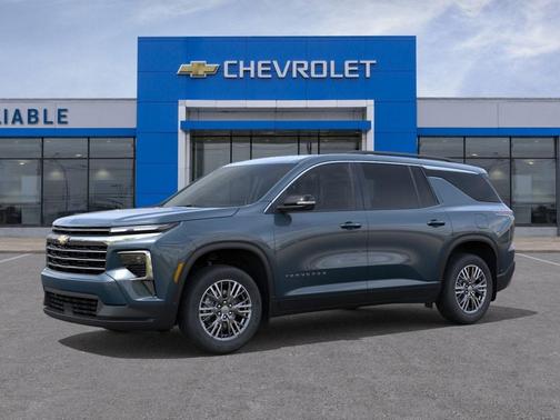 Lakeshore Blue Metallic 2026 Chevrolet Traverse LT