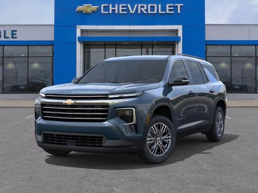 Lakeshore Blue Metallic 2026 Chevrolet Traverse LT