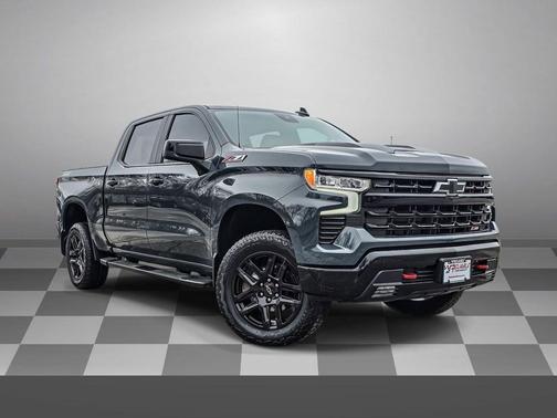 Cypress Gray 2025 Chevrolet Silverado 1500 LT Trail Boss