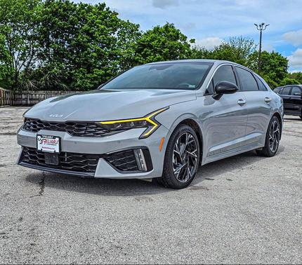 Wolf Gray 2025 Kia K5 GT-Line