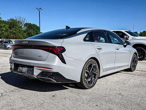 Wolf Gray 2025 Kia K5 GT-Line