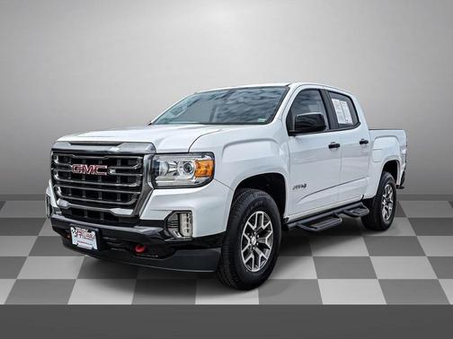 Summit White 2021 GMC Canyon AT4