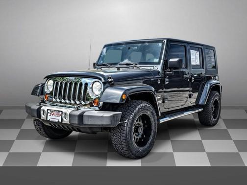Black 2010 Jeep Wrangler Unlimited Sahara