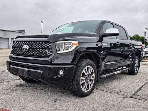 Midnight Black Metallic 2021 Toyota Tundra Platinum