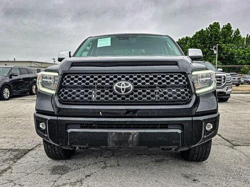 Midnight Black Metallic 2021 Toyota Tundra Platinum