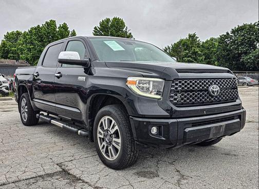 Midnight Black Metallic 2021 Toyota Tundra Platinum