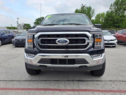 Antimatter Blue Metallic 2022 Ford F-150 XLT