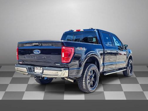 Antimatter Blue Metallic 2022 Ford F-150 XLT