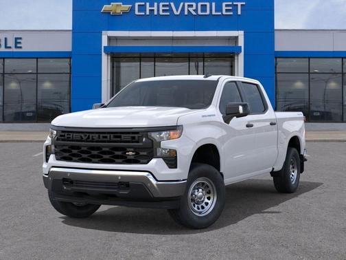 Summit White 2026 Chevrolet Silverado 1500 WT