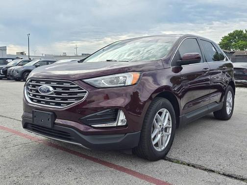 Burgundy Velvet Metallic Tinted Clearcoat 2021 Ford Edge SEL
