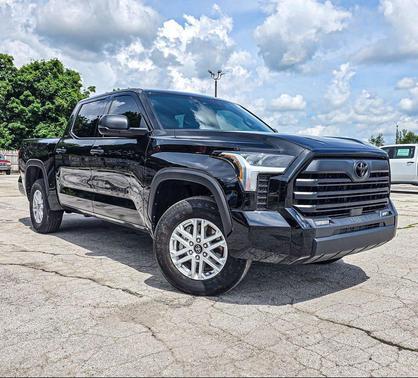 Midnight Black Metallic 2025 Toyota Tundra SR5