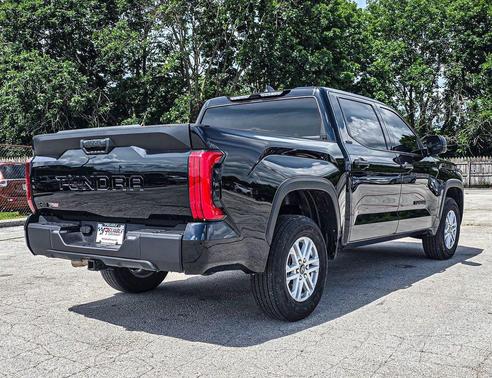 Midnight Black Metallic 2025 Toyota Tundra SR5