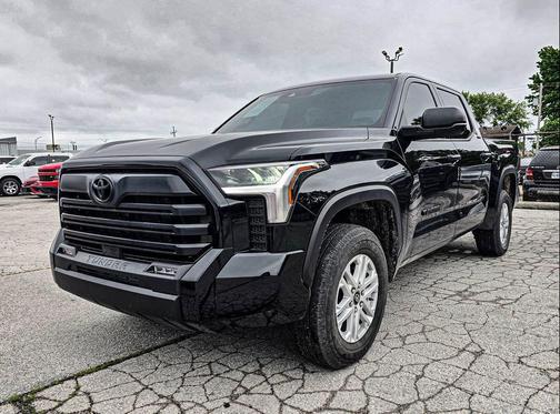 Midnight Black Metallic 2025 Toyota Tundra SR5