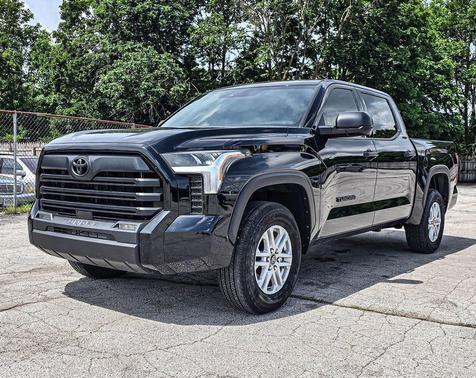 Midnight Black Metallic 2025 Toyota Tundra SR5