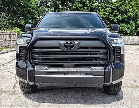 Midnight Black Metallic 2025 Toyota Tundra SR5