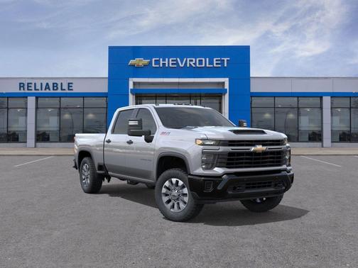 Sterling Gray Metallic 2026 Chevrolet Silverado 2500 Custom