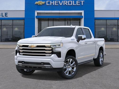 Polar White Tricoat 2026 Chevrolet Silverado 1500 High Country