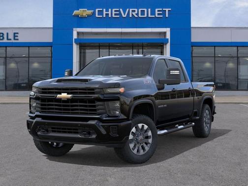 Black 2026 Chevrolet Silverado 2500 Custom