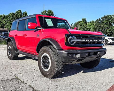 Race Red 2024 Ford Bronco Outer Banks