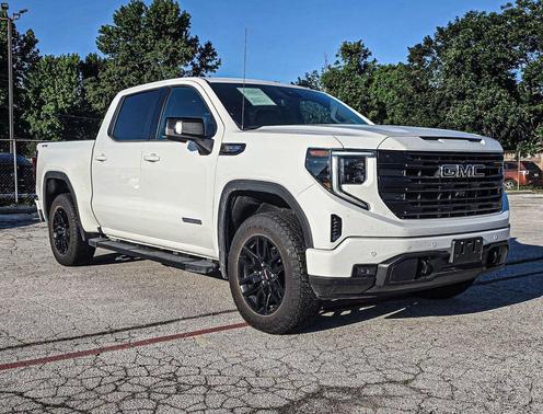 Summit White 2024 GMC Sierra 1500 Elevation