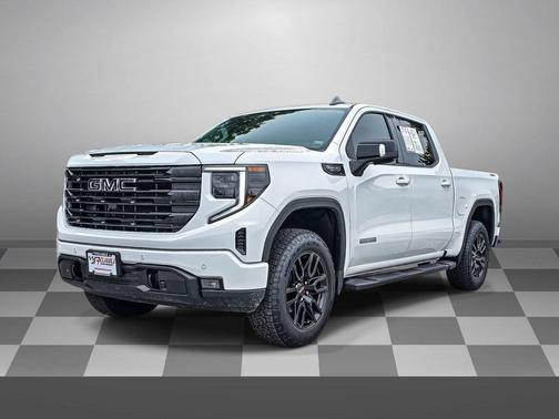 Summit White 2024 GMC Sierra 1500 Elevation