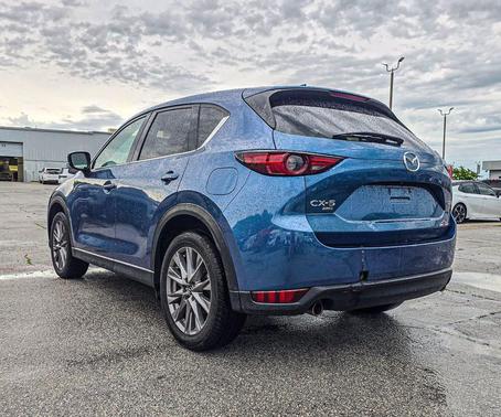 Eternal Blue Mica 2021 Mazda CX-5 Grand Touring