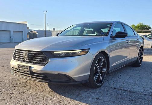 Lunar Silver Metallic 2023 Honda Accord Hybrid Sport