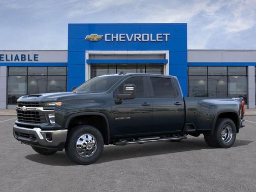 Cypress Gray 2026 Chevrolet Silverado 3500 LT