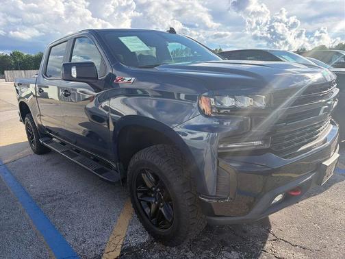 Northsky Blue Metallic 2021 Chevrolet Silverado 1500 LT Trail Boss