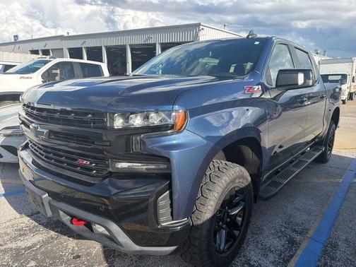 Northsky Blue Metallic 2021 Chevrolet Silverado 1500 LT Trail Boss
