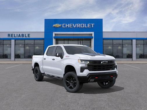 Summit White 2026 Chevrolet Silverado 1500 LT Trail Boss