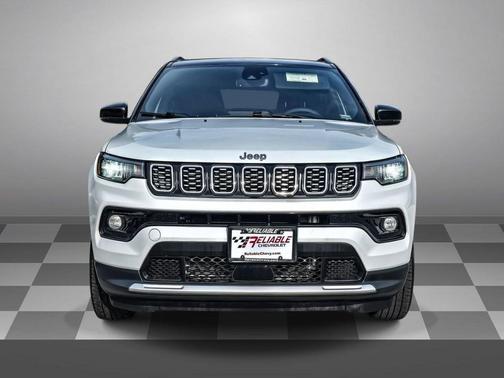 Bright White Clearcoat 2025 Jeep Compass Limited