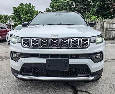 Bright White Clearcoat 2025 Jeep Compass Limited
