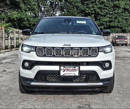 Bright White Clearcoat 2025 Jeep Compass Limited