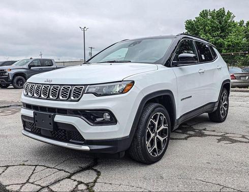 Bright White Clearcoat 2025 Jeep Compass Limited