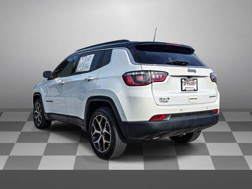 Bright White Clearcoat 2025 Jeep Compass Limited