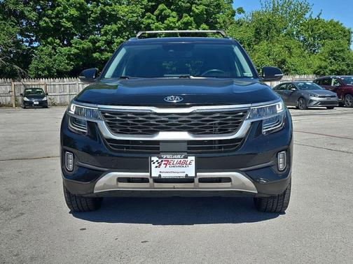 Cherry Black 2021 Kia Seltos SX Turbo