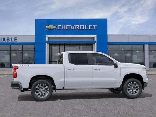 Summit White 2026 Chevrolet Silverado 1500 LT