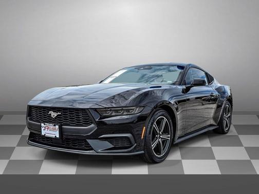 Shadow Black 2025 Ford Mustang EcoBoost Premium