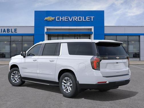 Summit White 2026 Chevrolet Suburban LS