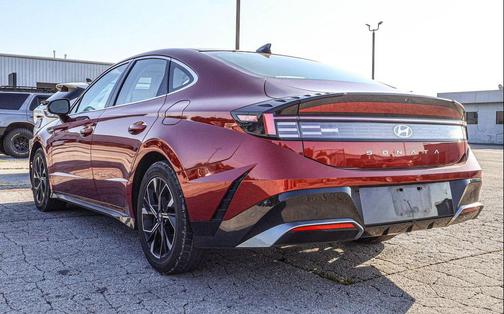 Ultimate red 2025 Hyundai SONATA SEL