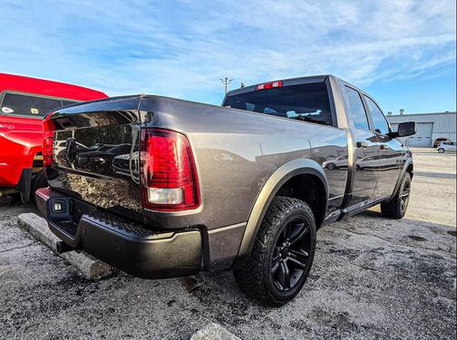 Granite Crystal Metallic Clearcoat 2021 RAM 1500 Classic Warlock Quad Cab 4x4 6'4' Box