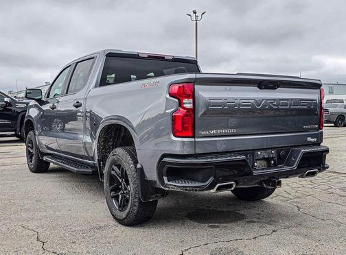 Satin Steel Metallic 2021 Chevrolet Silverado 1500 Custom Trail Boss