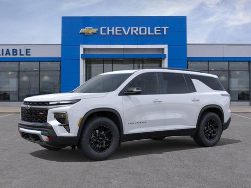 Polar White Tricoat 2026 Chevrolet Traverse AWD Z71