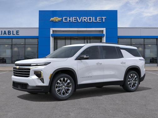 Summit White 2026 Chevrolet Traverse LT