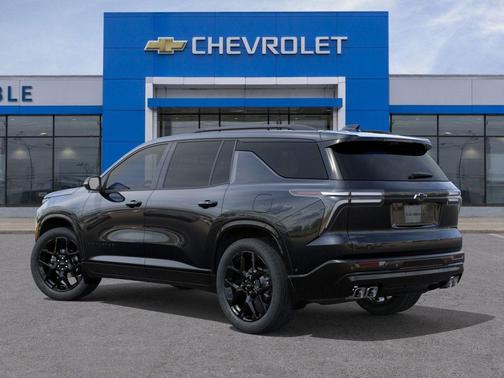 Mosaic Black Metallic 2026 Chevrolet Traverse RS