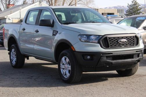 Cactus Gray 2022 Ford Ranger XL 4WD SuperCrew 5' Box