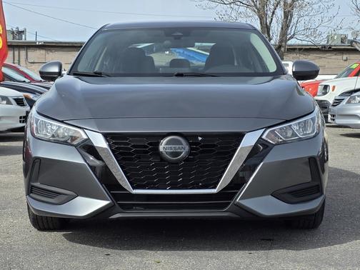 Gun Metallic 2021 Nissan Sentra SV CVT