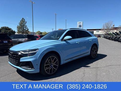 Night Black 2020 Audi Q8 55 Premium Plus