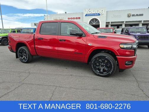 Molten Red Pearlcoat 2026 RAM 1500 Big Horn/Lone Star